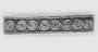 Sterling Silver Oxidized CELTIC WIRL Hair Barrette Clip