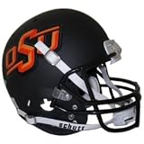 OKLAHOMA STATE COWBOYS BLACK FULL SIZE REPLICA FOOTBALL HELMET