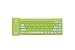 Bluetooth Silicone Keyboard ライムグリーン TDー
