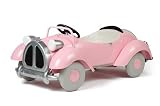 GIRLS ALL METAL PINK PEDAL CAR - "PINK SPEEDSTER"