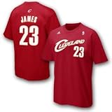 adidas - Cleveland Cavaliers Adidas Youth NBA Short Sleeve T-Shirts - Players Name & Number