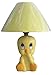 Checkolite Bird Table Lamp, Yellow
