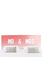 Cabecero Mr & Mrs (Rojo)