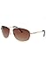 Kenneth Cole Reaction KC1069 Gold Brown Aviator Sunglasses