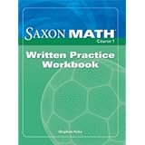saxon math course 1 written practice workbook