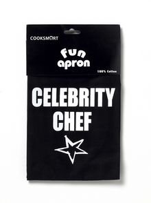 Citylook Imports Ltd Cooksmart Kochsch&uuml;rze Celebrity Chef, schwarz