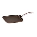 Farberware Affiniti 11-Inch Square Griddle, Bronze