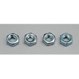 Du-Bro 2106 4.0 mm Steel Hex Nut (4-Pack) by Du-Bro Products