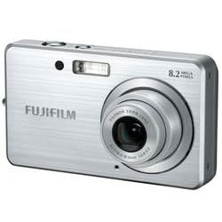 Fujifilm FinePix J10 Digital Camera - Silver (8.2MP, 3x Optical Zoom) 2.5 inch LCD