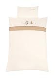 Julius Z&ouml;llner 8520110011 - Adorable Pooh Bettw&auml;sche mit Applikation, 100x135 cm