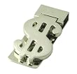 Dollar Sign Hinged Money Clip