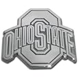 Ohio State Buckeyes Chrome Metal Auto Emblem