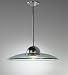 Kitchen & Housewares : POLISHED CHROME & GLASS TELESCOPIC CEILING LIGHT
