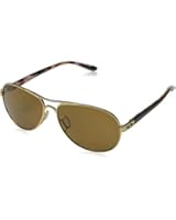 Oakley Women's Tie Breaker OO4108-02 Polarized Aviator Sunglasses