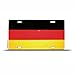 German Germany Flag Metal License Plate Wall Sign Tag