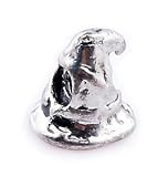 Potter Style Sorting (Witches) Hat Charm Bead - Fits Pandora Charm & Bead Bracelets & Necklaces