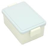 保冷剤一体型ランチボックス GEL-COOL+(ジェルクール・プラス) Lサイズ ウィンド(薄青) GC-028の画像