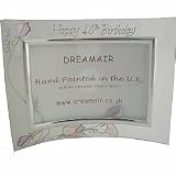 40th Birthday Gift Frame sweet pea(landscape) 40th Birthday Gift Frame sweet pea(landscape)