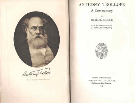  Anthony Trollope