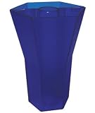 BRELLA VASE - 10 inch - Translucent - Seaport Blue - Patio Umbrella Vase