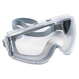 Uvex S3960C Stealth Safety Goggles, Gray Body, Clear Uvextreme Anti-Fog Lens, Neoprene Headband