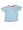 Wild Mango - Infant Baby Girls Ribbed Short Sleeved Top, Lt. Blue, Pink (Size 12Months)