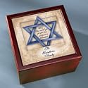 Personalized Jewish Hanukkah Tile Box
