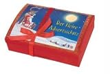 Der kleine Adventsschatz - Advent, Advent: 24 Gru�karten in Schmuckschachtel. Kleine Adventssch�tze/irisierender Glimmer auf dem Deckel / Schmuckband - 