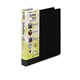 Cardinal 19101 - SpineVue EasyOpen Locking Slant-D Ring Binder, 1 Capacity, ....