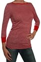 Splendid  Sleeve Shirt with Button Detail in Apple
