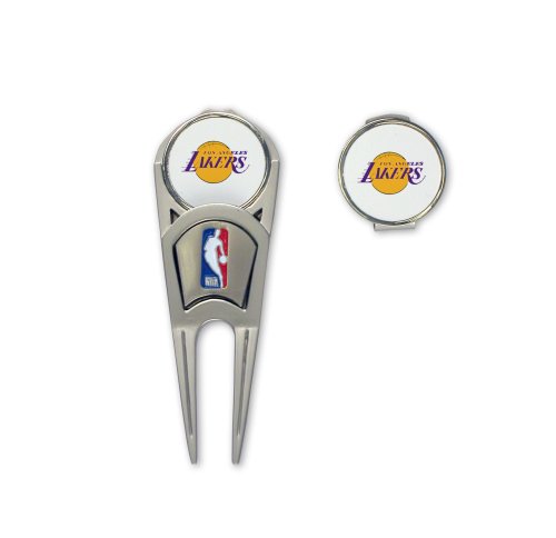 Los Angeles Lakers Ball Mark Repair Tool & Hat Clip Combo