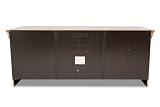 Techcraft ABS60 60-Inch Wide Credenza (Antique Black) Techcraft ABS60 60-Inch Wide Credenza (Antique Black)