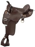 King Series Trekker Endurance Saddle with horn-Wide Tree