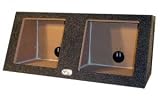 R/T Dual 15 Sealed Kicker Speaker Box for Solobaric Subs-1 MDF