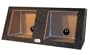 R/T Dual 10" Sealed Kicker Speaker Box for Solobaric Subs-1" MDF