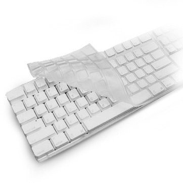 External Keyboard Skin for Apple iMac  MacMini  Power Mac G5  Xserve   Color Clear Transparent
