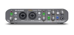 M-Audio Fast Track Pro - 4 x 4 Mobile USB Audio/MIDI Interface with Preamps