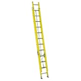 Buy Louisville Ladder FE1724 Fiberglass Extension Ladder, Type I, 24 Feet, 250 Pound... by Louisville Ladder