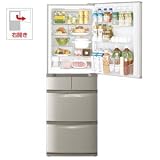 【エコポイント対象商品】日立 415L 5ドア ノンフロン冷蔵庫（ソフトブラウン）フロストリサイクル冷却 ビッグ＆スリム60 R-S42ZM-T