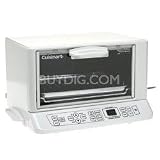 Cuisinart TOB-165 Convection Toaster Oven Broiler with Exact Heat Sensor - White