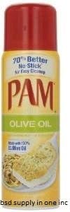 Pam Olive Oil Cooking Spray- (2 Pack) 6oz Each