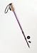 Designed for women by women, this superb trekking pole is made from lightweight 6061 aluminium alloy and weighs just 300g. It features a comfortable cork effect moulded handle and an easily adjustable wrist strap. With three sections, it can be fully extended from 65 to 135cm, to suit your height and the gradient. This also means it telescopes neatly away when not in use.There is an extra anti-shock facility, which can be turned on or off. This is particularly useful when descending steep hills, or to save elbow strain.It has a removable snow basket, which can be attached near the base of the pole, designed to prevent sinkage in soft ground or snow. At the end there is a sturdy, hard tungsten alloy trekking tip for mountain use, and a removable rubber ferrule for easy ground.