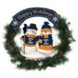 New York Islanders 22" Snowman Christmas Wreath - NHL Hockey