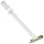 Mechanical Plastics Expansion Shield Anchor, Steel, Meets FF-B-588D, 1-3/4" Threaded Length, 1/4"-20 Threads (Pack Of 50)