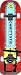 Schmitt Stix Chainsaw Complete Skateboard - 10x33 Red w/Mini Logos