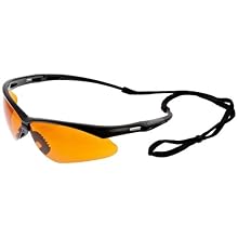 Kimberly Clark Jackson Safety V30 Nemesis Copper Blue Shield Lens Safety Eyewear with Black Frame (Case of 12)