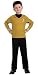 Search : Rubies Costume Co. Star Trek Movie Child's Gold Shirt Costume with Dickie and Pants, Large