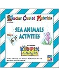 Sea Animals Kid Pix Activity Kit Computer Software
