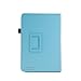 GMYLE Light Blue PU Leather Slim Folio Magnetic Flip Stand Case Cover with Wake Up Sleep Function for Barnes & Noble Nook HD+ Plus 9 