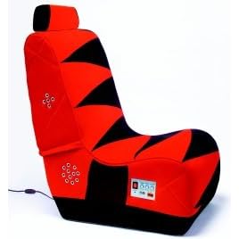 Boom Chair 2.1 Gaming Chair - Black with Red Stripe